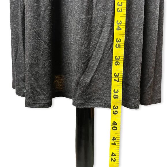 Eileen Fisher Fit & Flare Pleated Dress Lined SIZE S Brown Scoop Neck - Picture 5 of 12